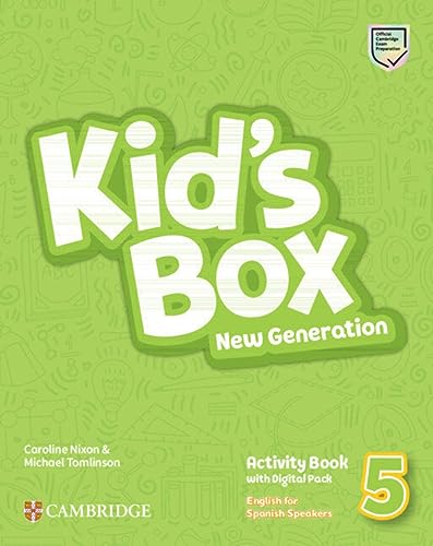 Kid's Box New Generation English for Spanish Speakers Level 5 Activity Book with Home Booklet and Digital Pack von Cambridge University Press